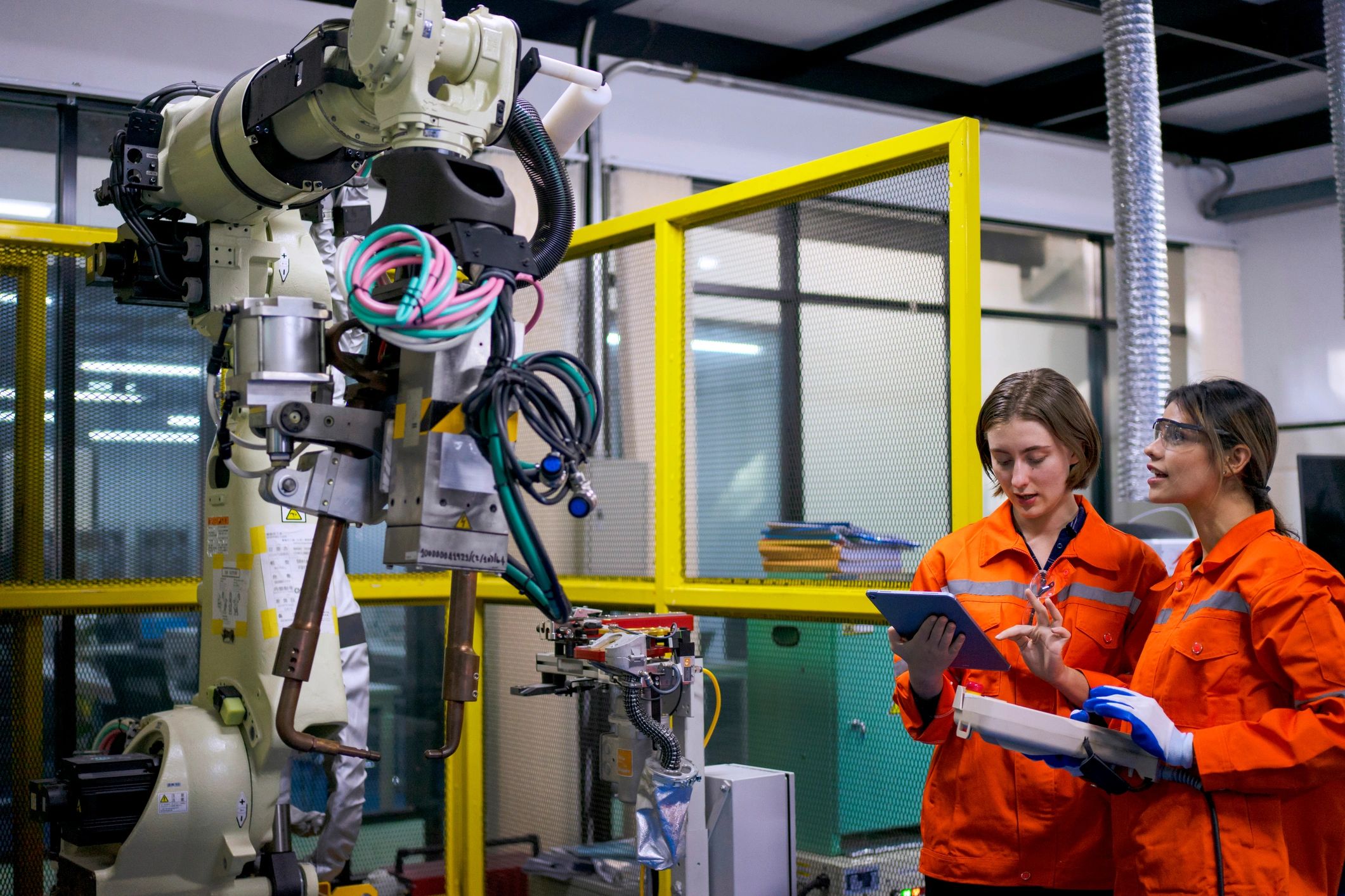 AI robotics fusion technology modern professional