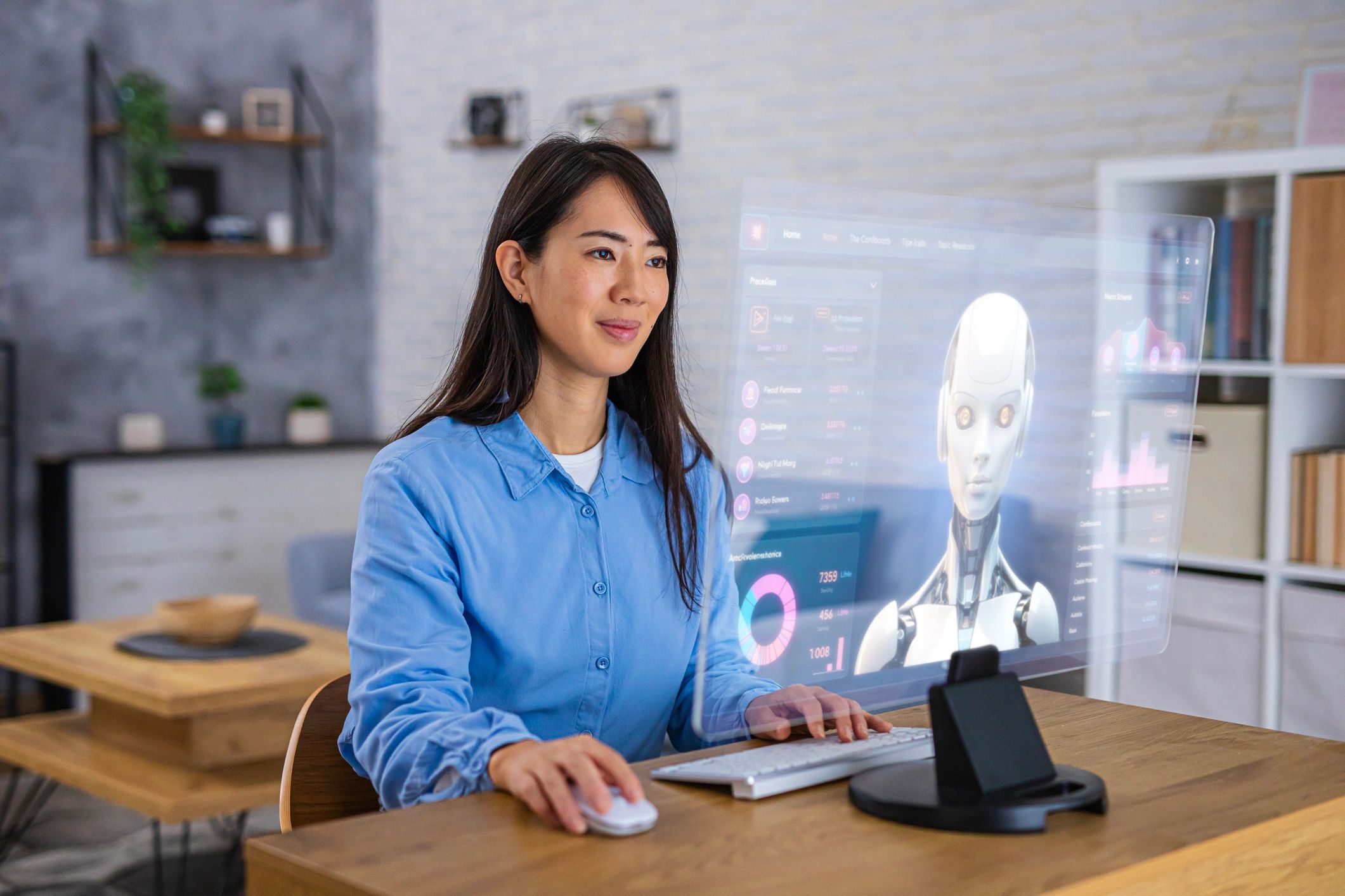 AI automation interface